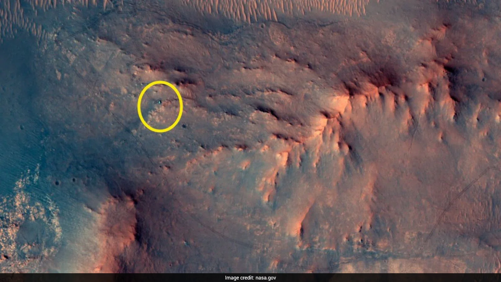 Perseverance Finishes Martian Marathon, Captured by Orbiting HiRISE