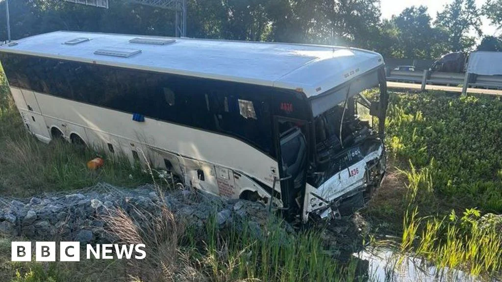 Driver named after Virginia bus crash leaves five dead, dozens injured