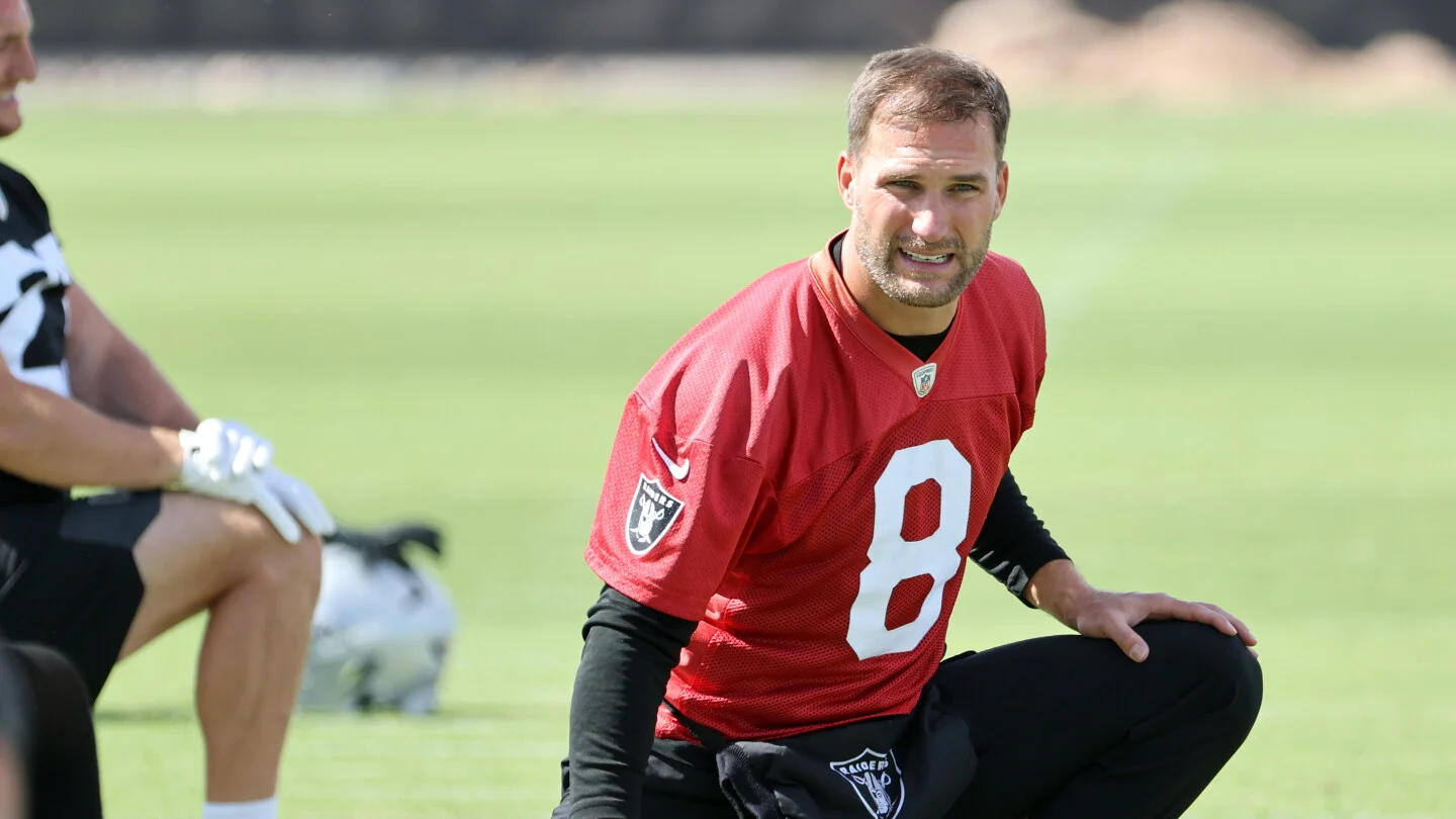 Klint Kubiak backs Cousins as Raiders starter after strong offseason performance