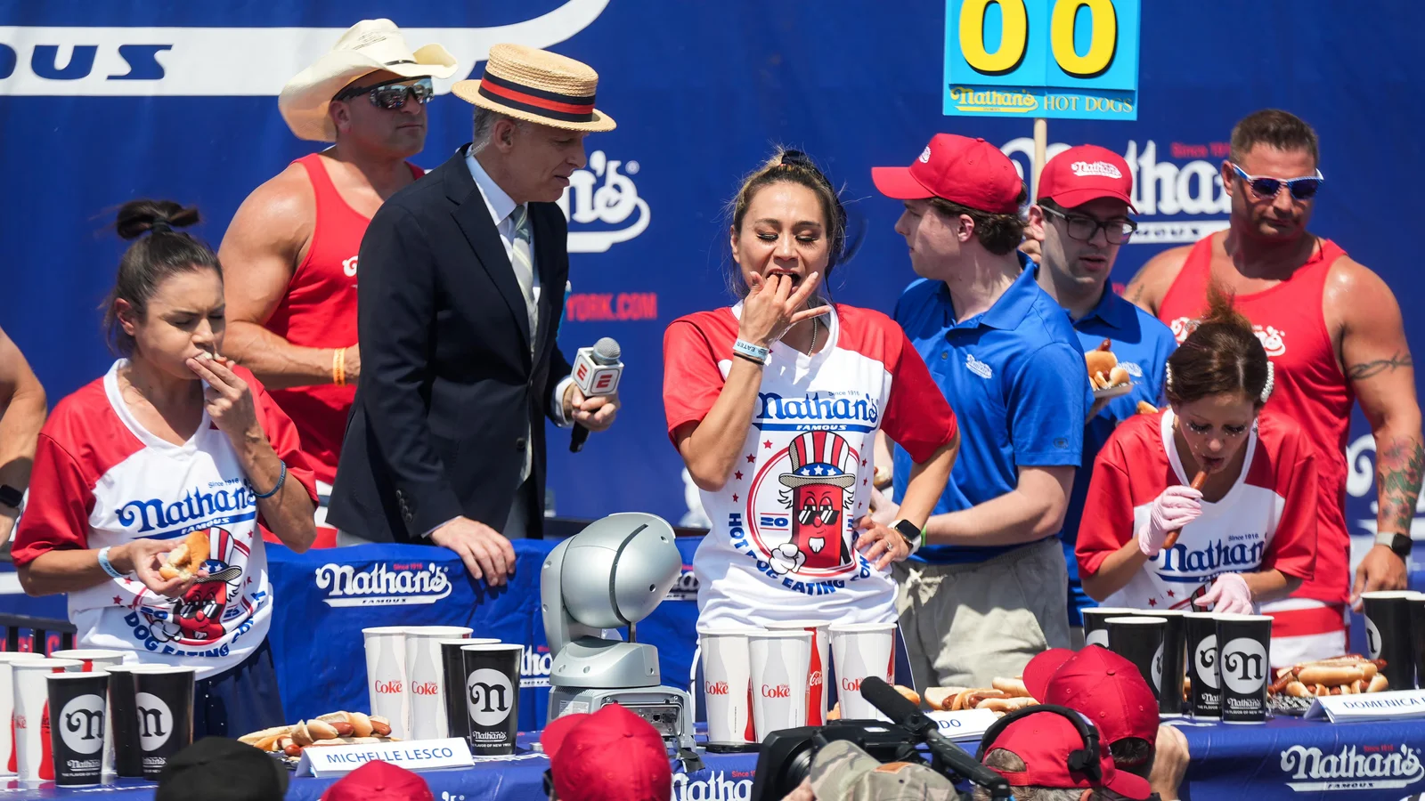 Nathan’s 2026 Hot Dog Eating Contest: Chestnut and Sudo Lead Independence Day Showdown