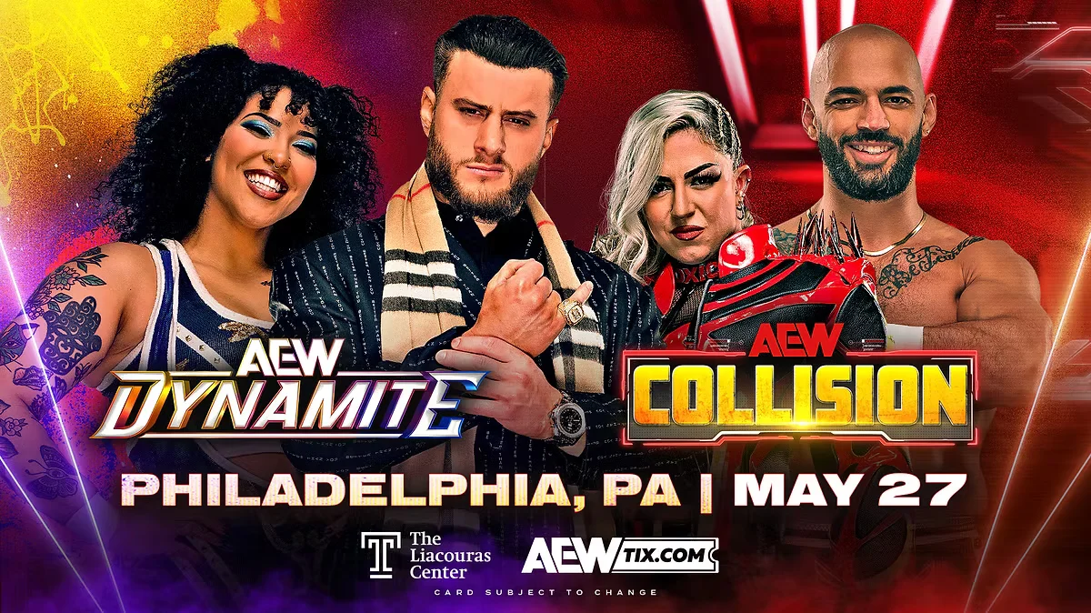 AEW Dynamite & Collision in Philly: 3,535 Tickets Distributed for Liacouras Center Taping