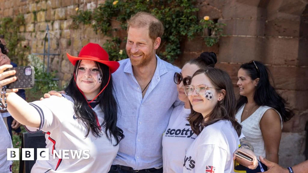 Harry highlights talking and activity as coping with grief at UK charity event