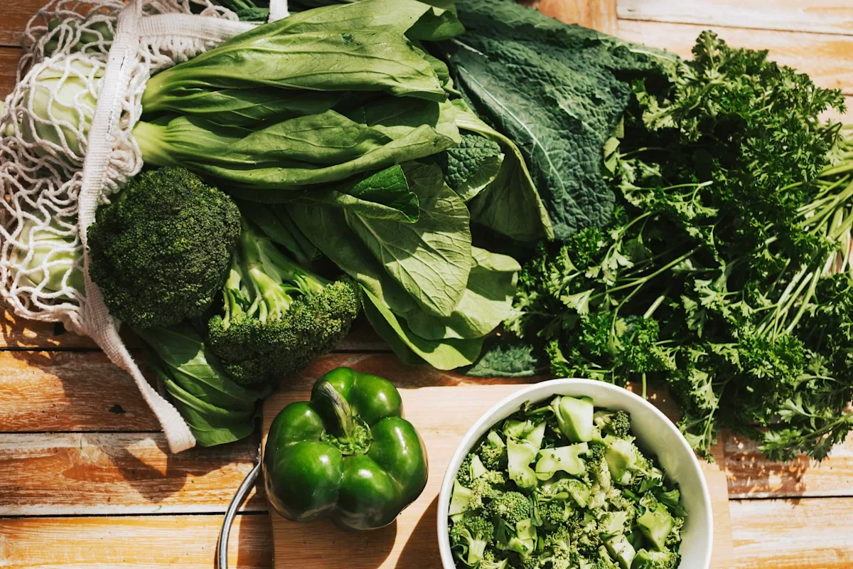 Green power trio: vegetables dietitians say boost brain, heart, and gut health