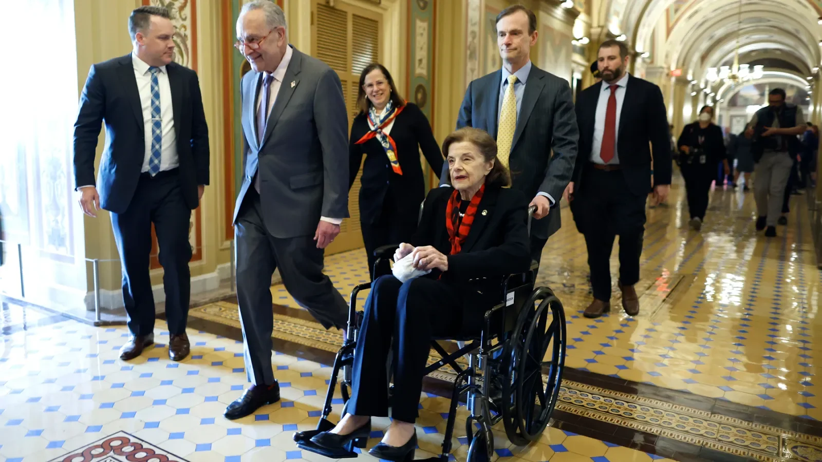 Dianne Feinstein's Return to Senate Amid Health Concerns Raises Democratic Criticism.