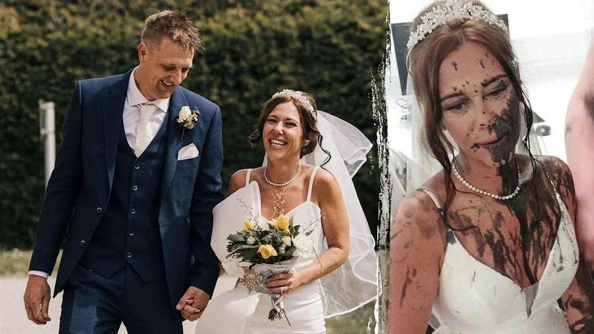 Wedding Day Nightmare: Sister-in-Law Douses Bride in Black Paint