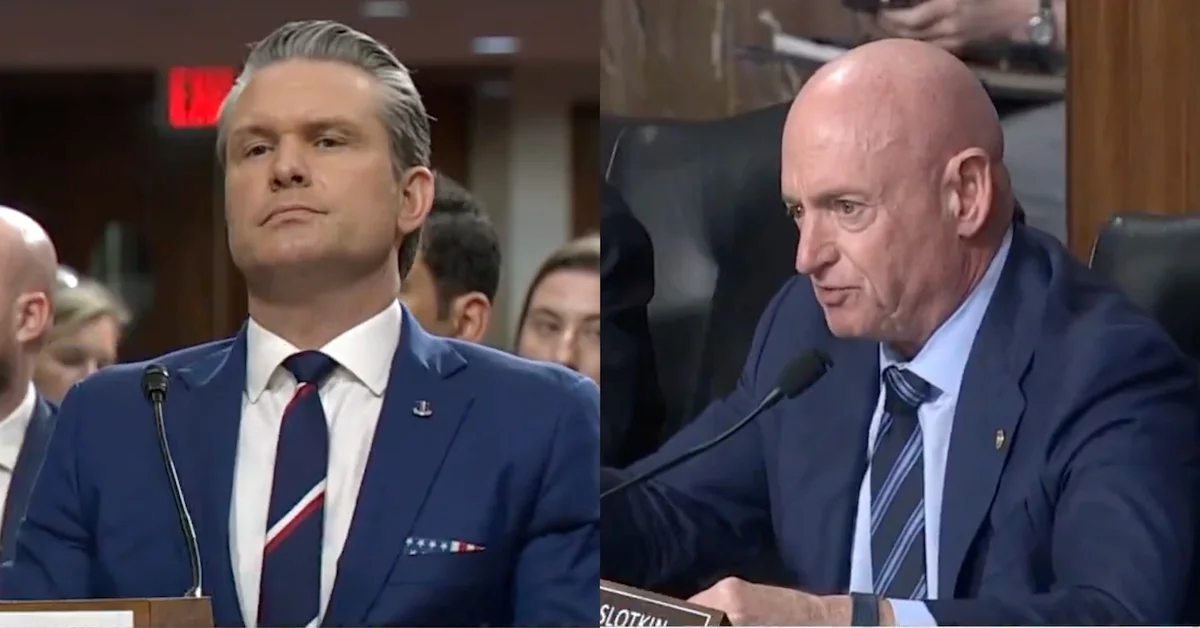 Kelly grills Hegseth on no-quarter vow during Iran conflict hearing