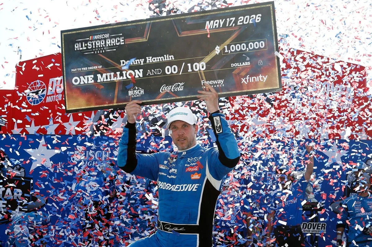 Hamlin Wins $1M All-Star Prize, But Cup Stats Won't Budge
