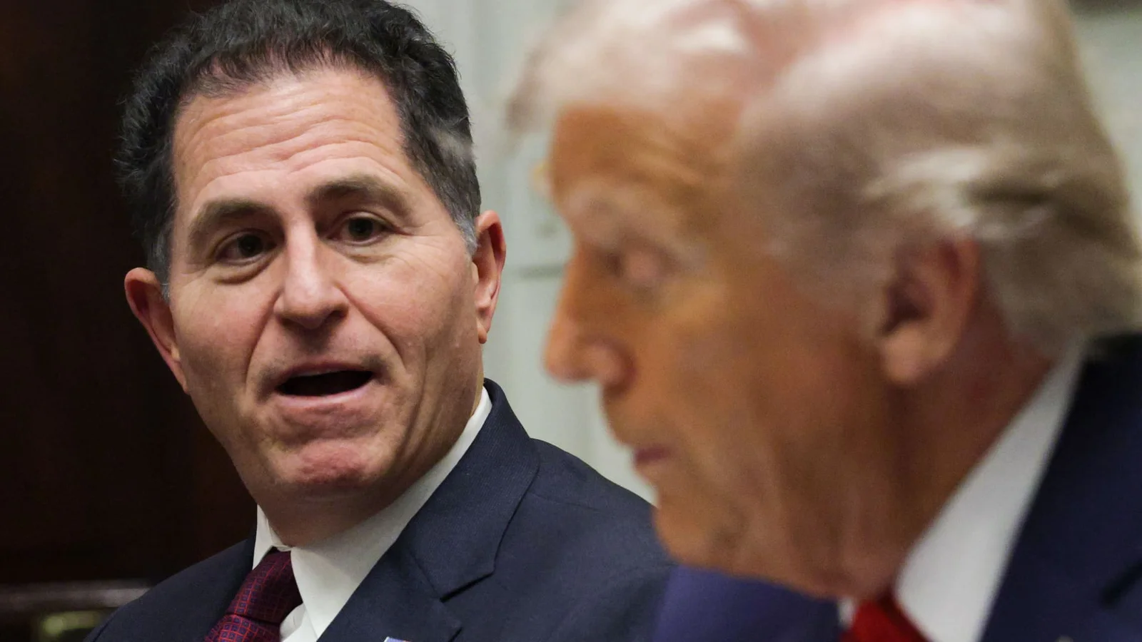 Dell’s Trump ties help fuel a stock surge and a major Pentagon contract