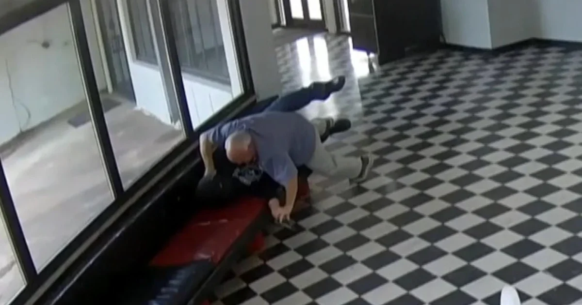 Oklahoma principal tackles gunman in high school lobby as video surfaces