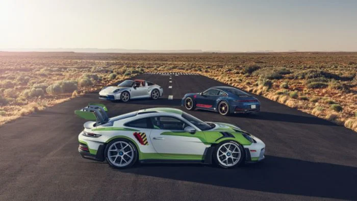 Porsche crafts three one-off 911s for Toy Story 5 premiere
