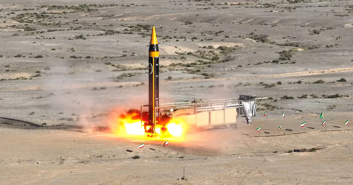 Iran showcases new ballistic missile with 2,000-kilometer range.