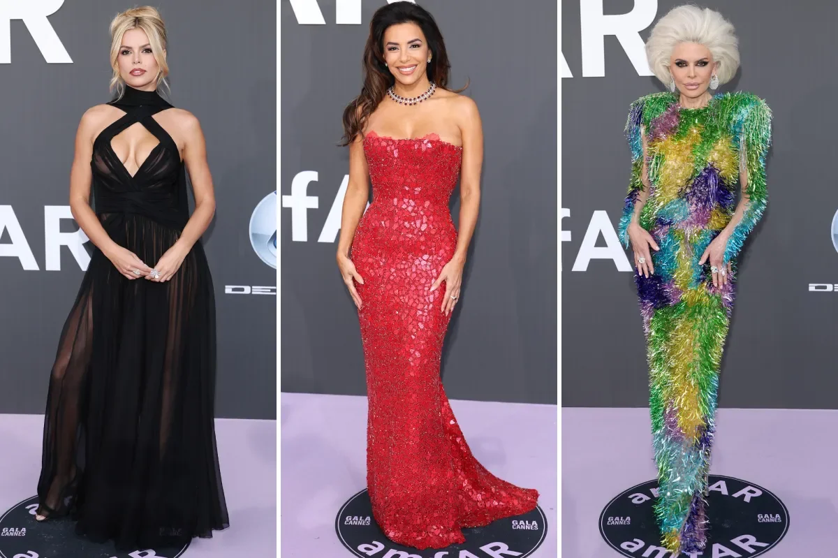 Celebrities Shine on the amfAR Cannes 2026 Red Carpet Gala