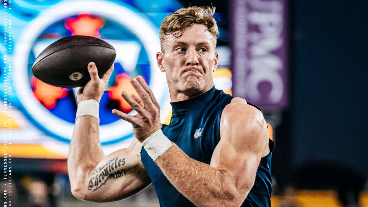 "Titans Rookie QB Levis Grateful for Starting Role as Tannehill Adjusts to Backup Position"