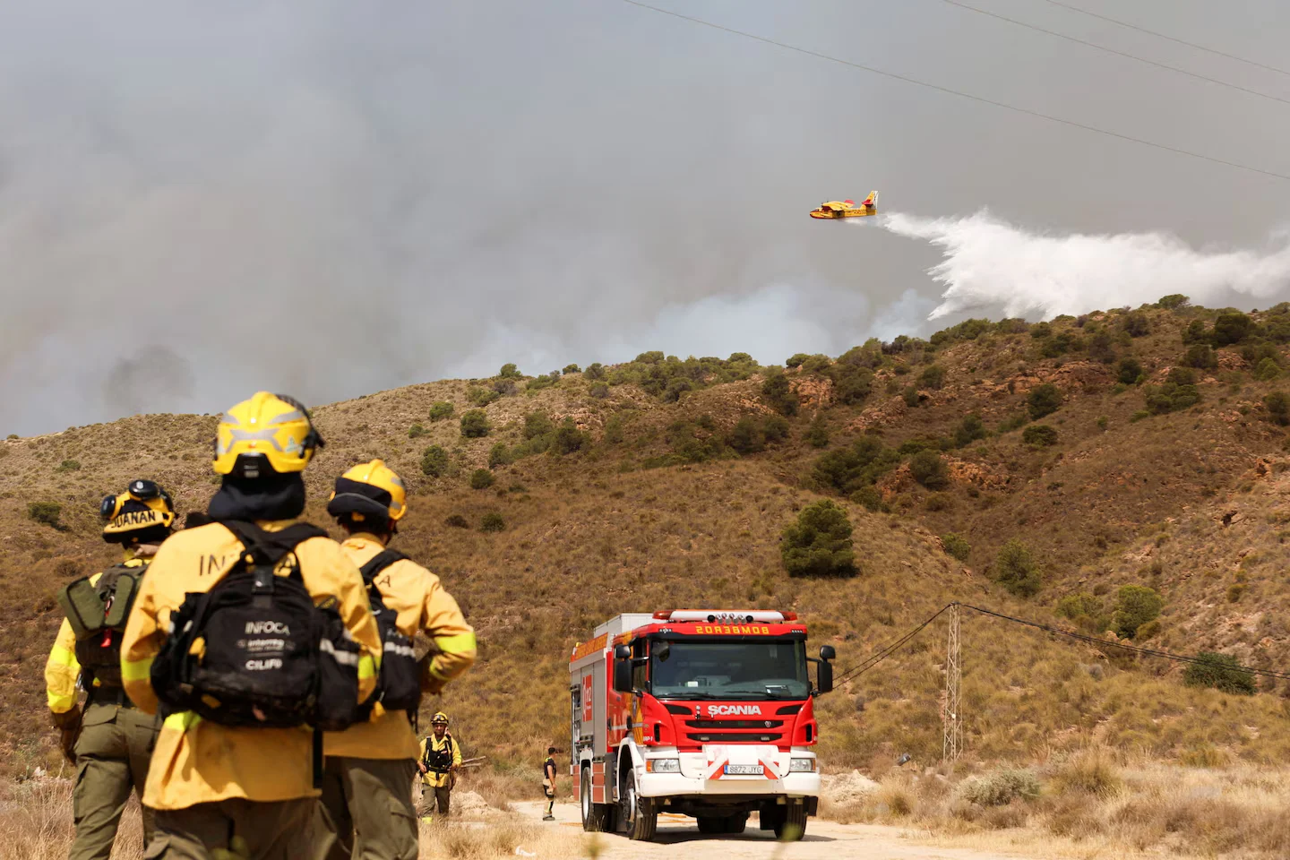 11 lives lost as fast-spreading wildfires scorch southern Spain
