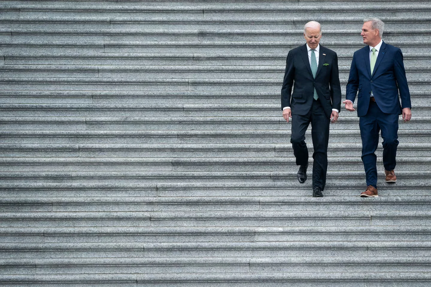 McCarthy urges Biden to negotiate on debt ceiling as talks stall.