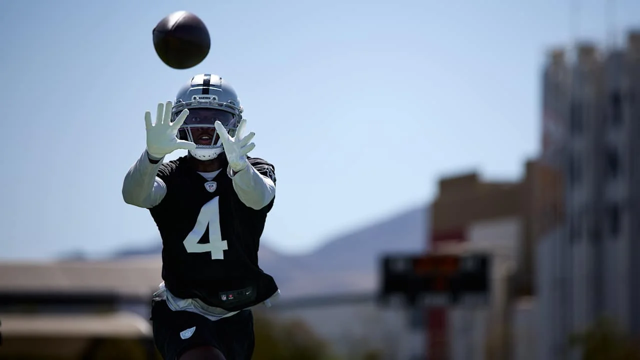 Jackson shines and Mendoza grows as Raiders open minicamp Day 1