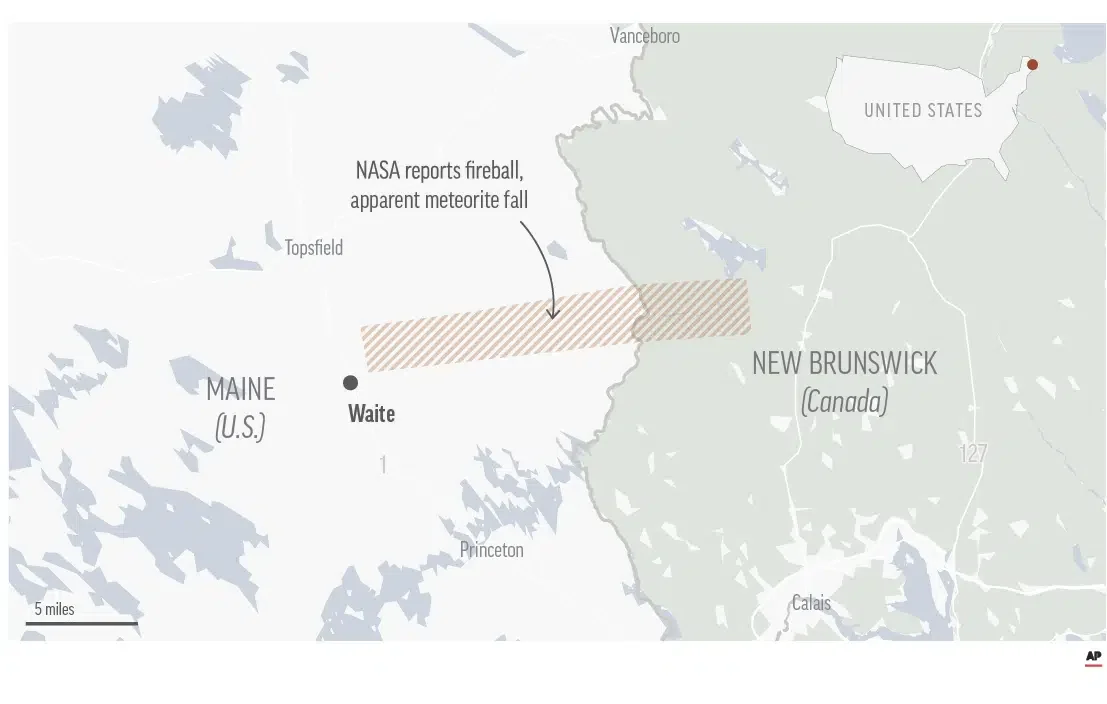 Maine Museum Offers $25K Reward for Radar-Detected Meteorite Find