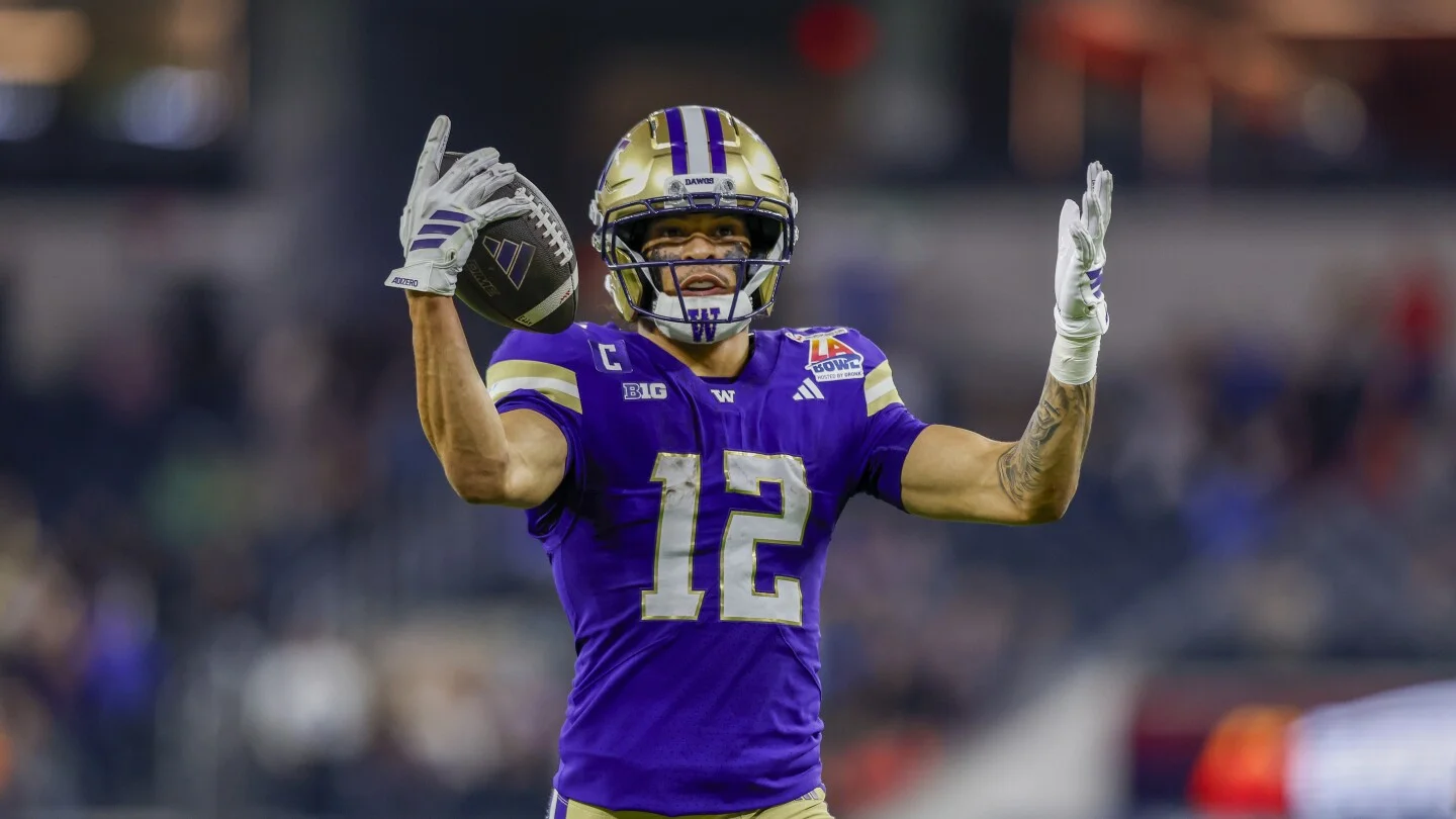 Browns add WR depth with Washington's Denzel Boston at 39