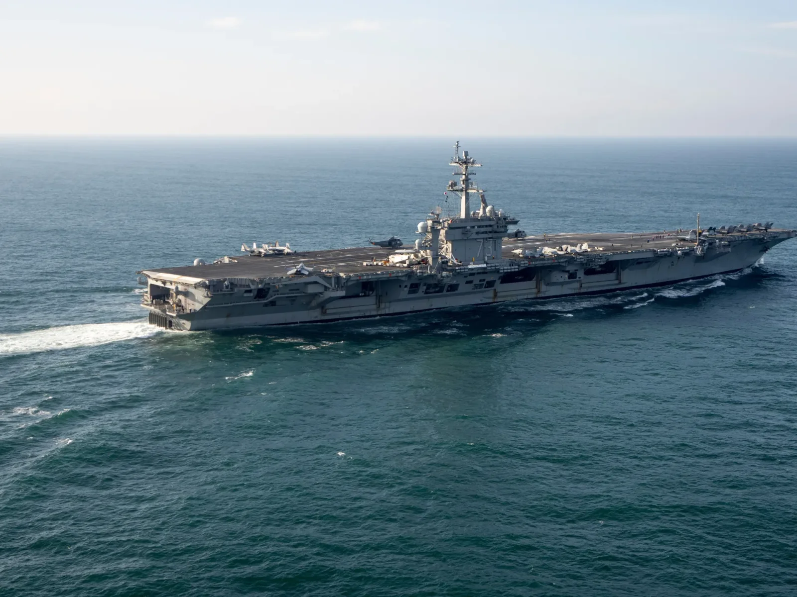 Asia on Edge as U.S. Pulls Carrier to Middle East Over Iran War