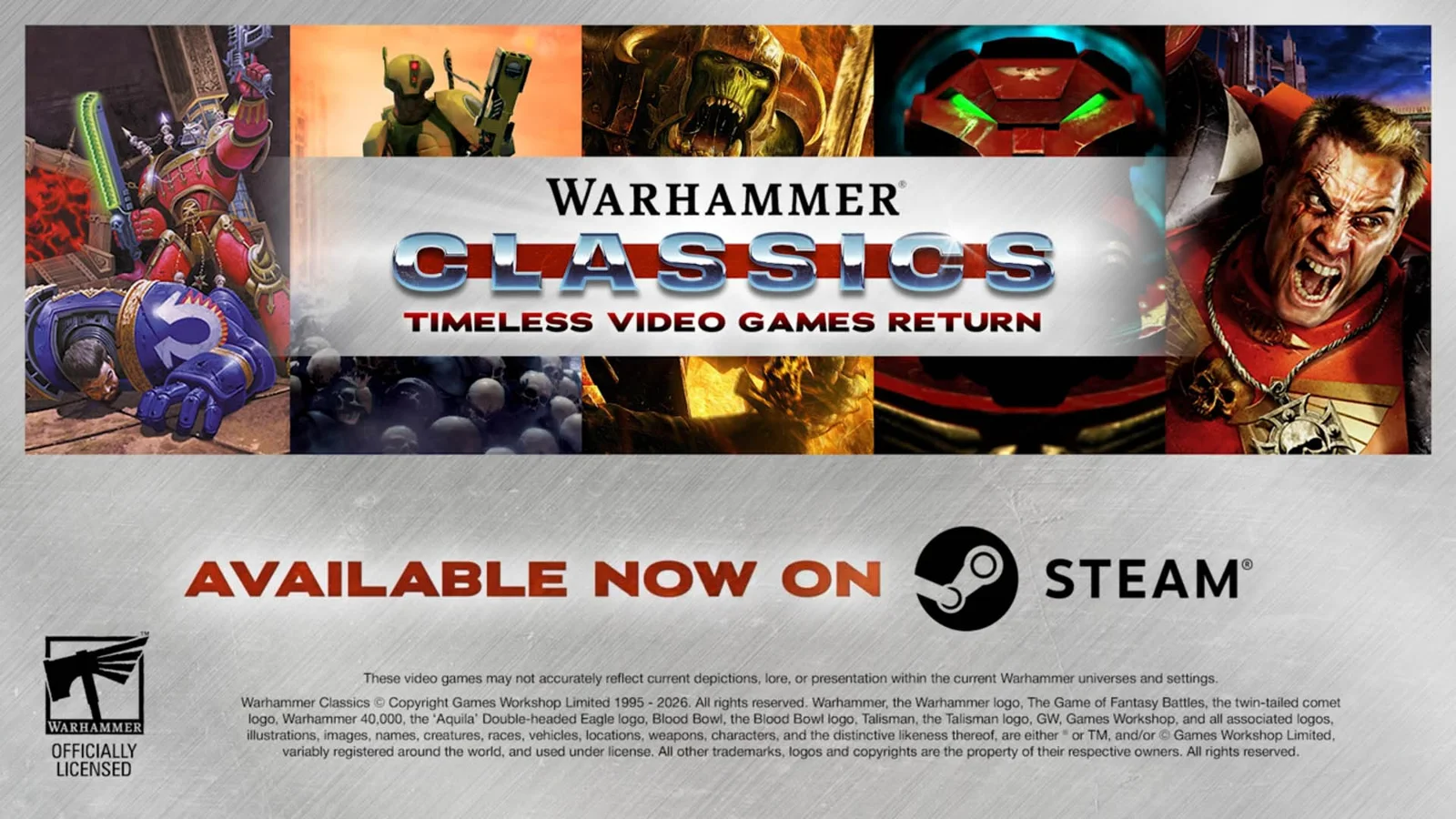Warhammer Classics Revives More Than Two Dozen Retro PC Games on Steam with Modern Updates