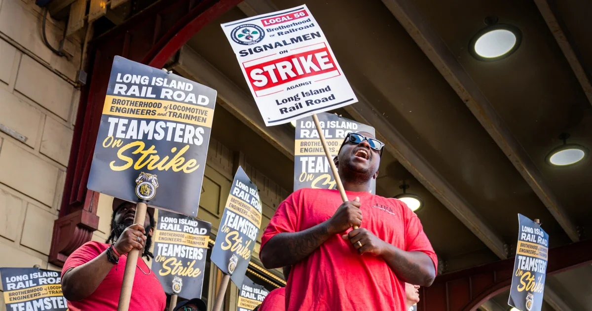 LIRR strike upends New York commutes as remote-work urged