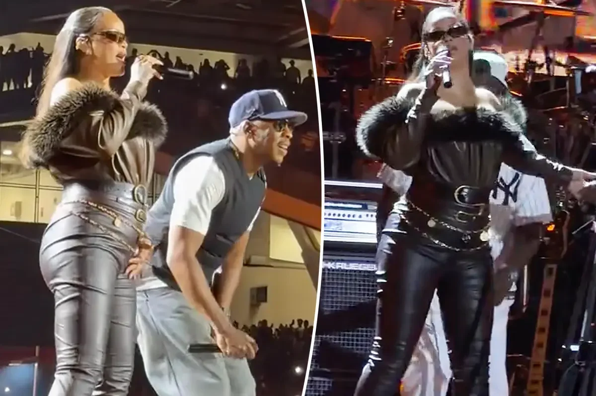 Rihanna Returns for a Surprise Set at Jay-Z’s Yankee Stadium Residency