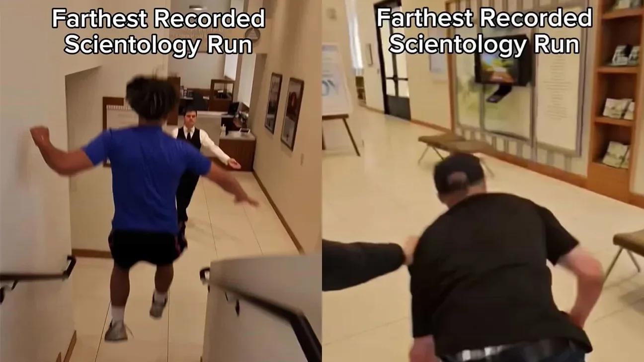 TikTok Scientology Run Sparks Viral Trend—and Real-World Backlash