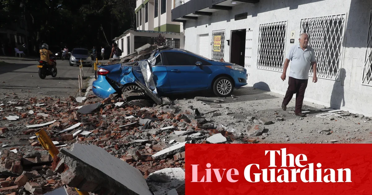 Colombia rattled by 7.4-magnitude quake, 20 dead as aftershocks roll in