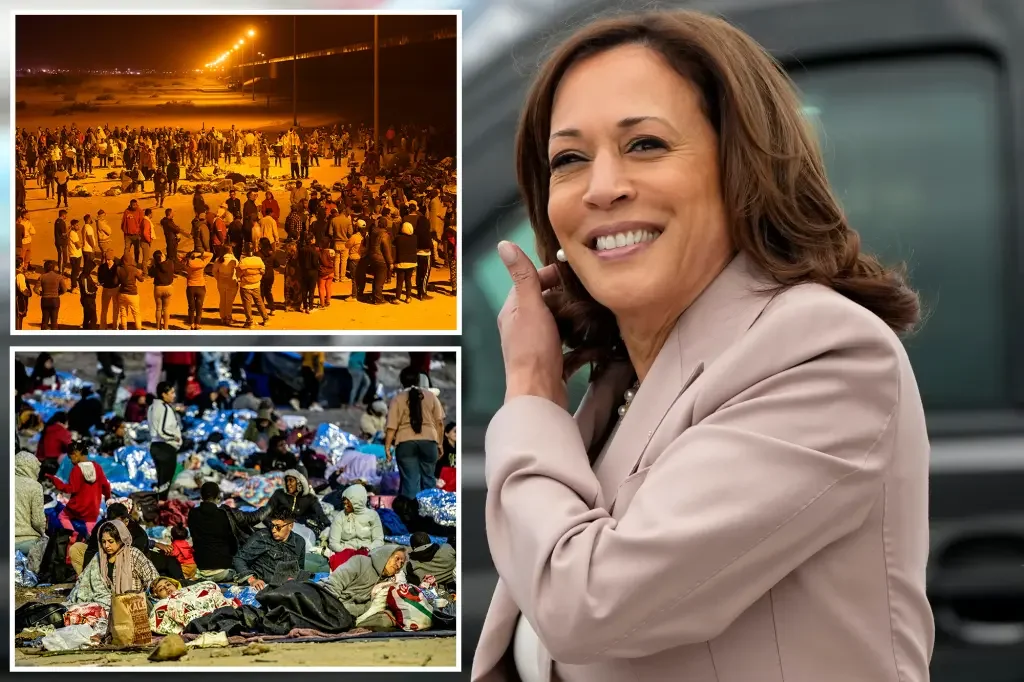 Kamala Harris faces critical test as Title 42 ends.