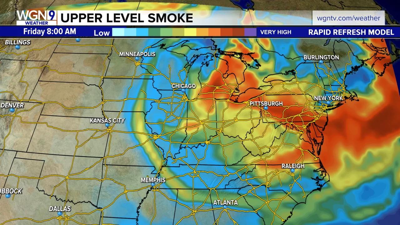 Chicago Braces for Canadian Wildfire Smoke.