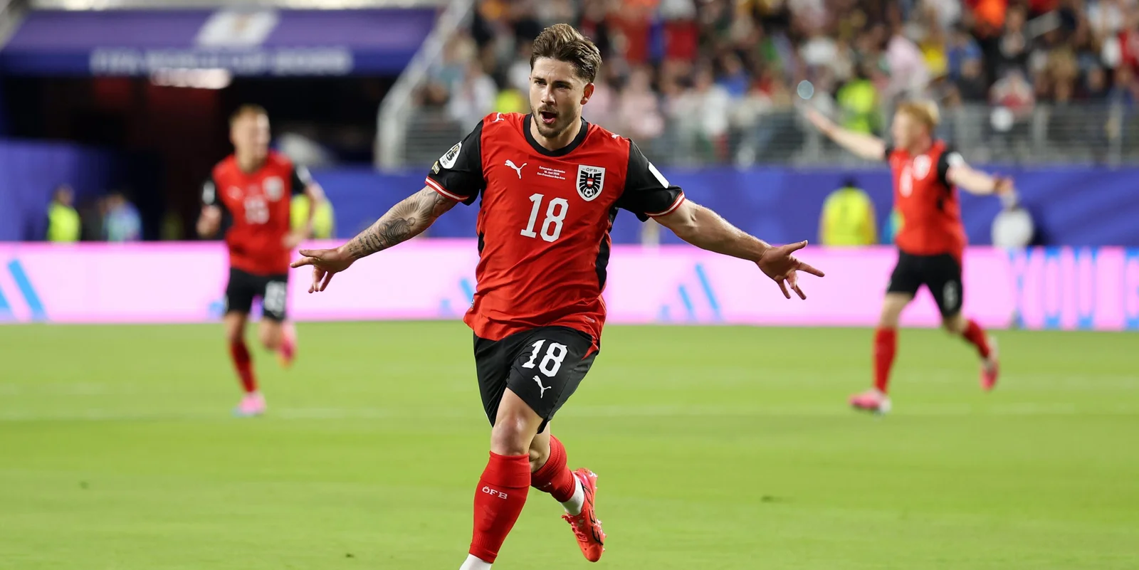 Austria edge Jordan 3-1 as Arnautovic seals late World Cup win
