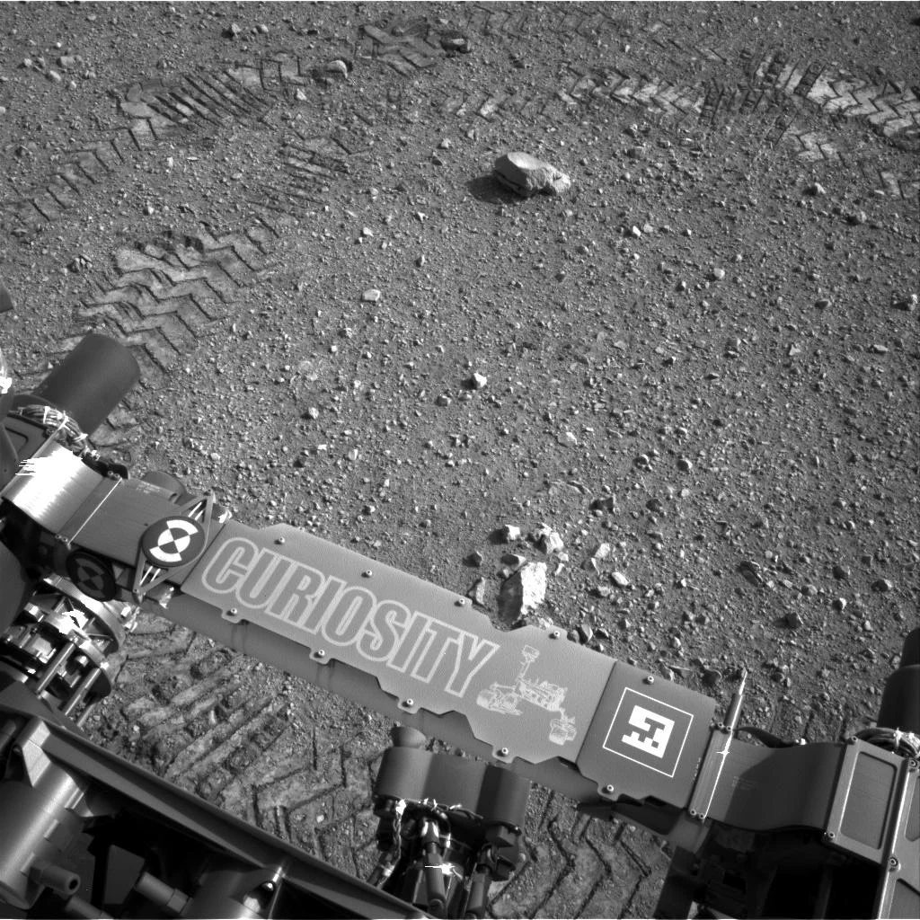 Curiosity's Morse Wheel Marks Double as a Mars Navigation Aid
