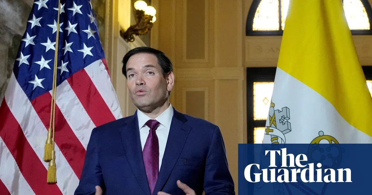 Rubio in Rome to thaw US ties with Vatican and Italian government