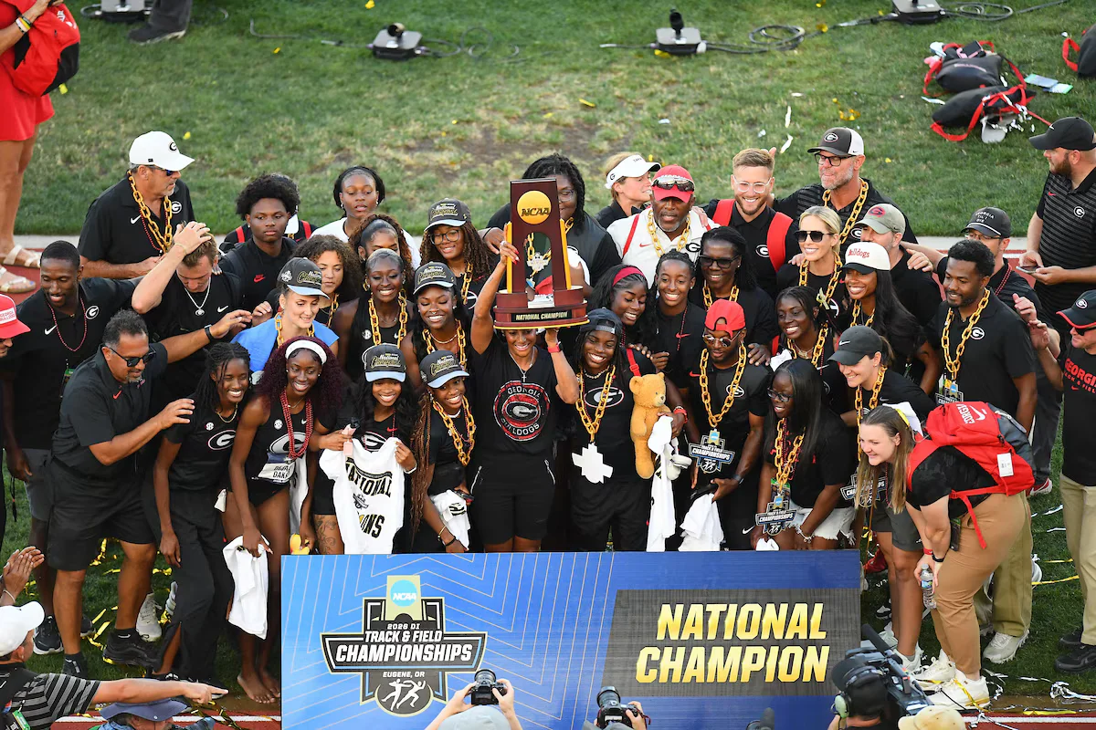 Georgia repeats as DI women's outdoor champion as Hodge and Oakley shine