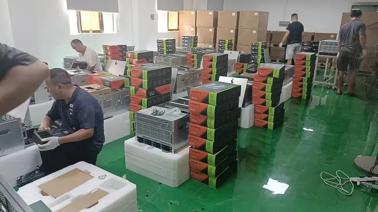 AI Firms Bulk-Buy RTX 5090 GPUs for AI Servers, Pushing Prices Higher