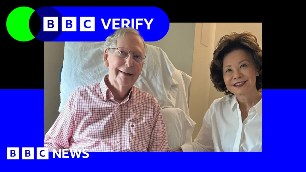 BBC Verify Confirms Mitch McConnell Photo Isn’t AI-Generated