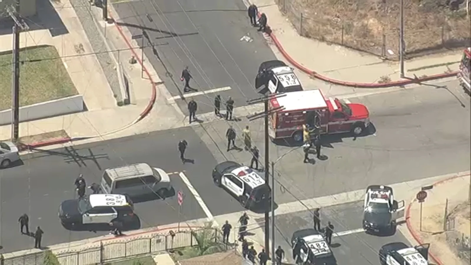 Vest-Saved Officer, Suspect Shot as LAPD Chase Ends in Boyle Heights