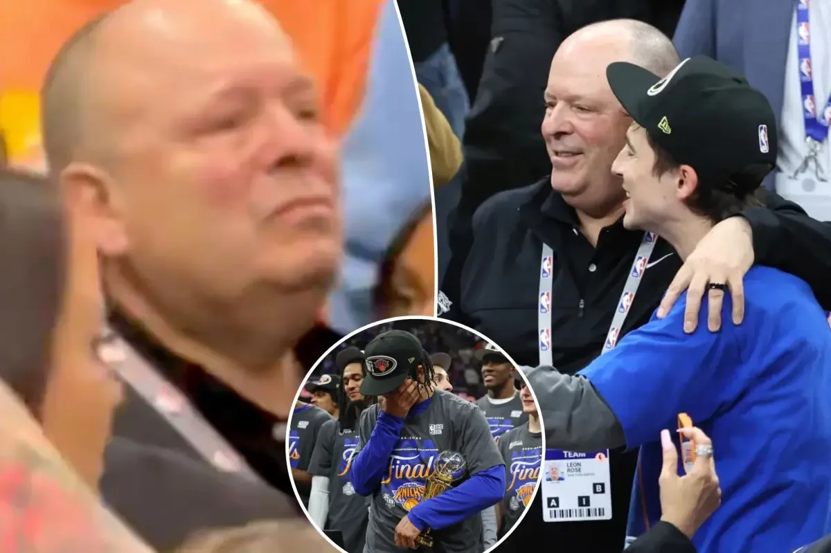 A Tearful Triumph: Leon Rose Celebrates Knicks' NBA Finals Run