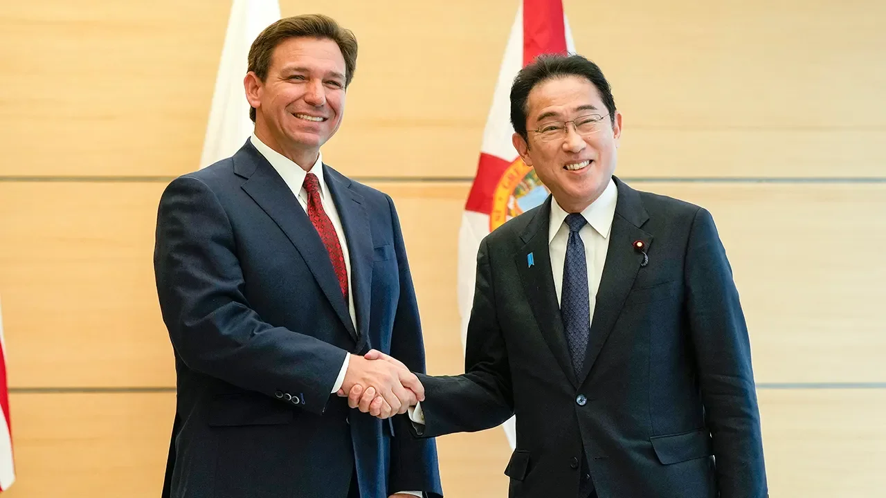 "DeSantis Takes Presidential Ambitions Abroad with Foreign Tour"