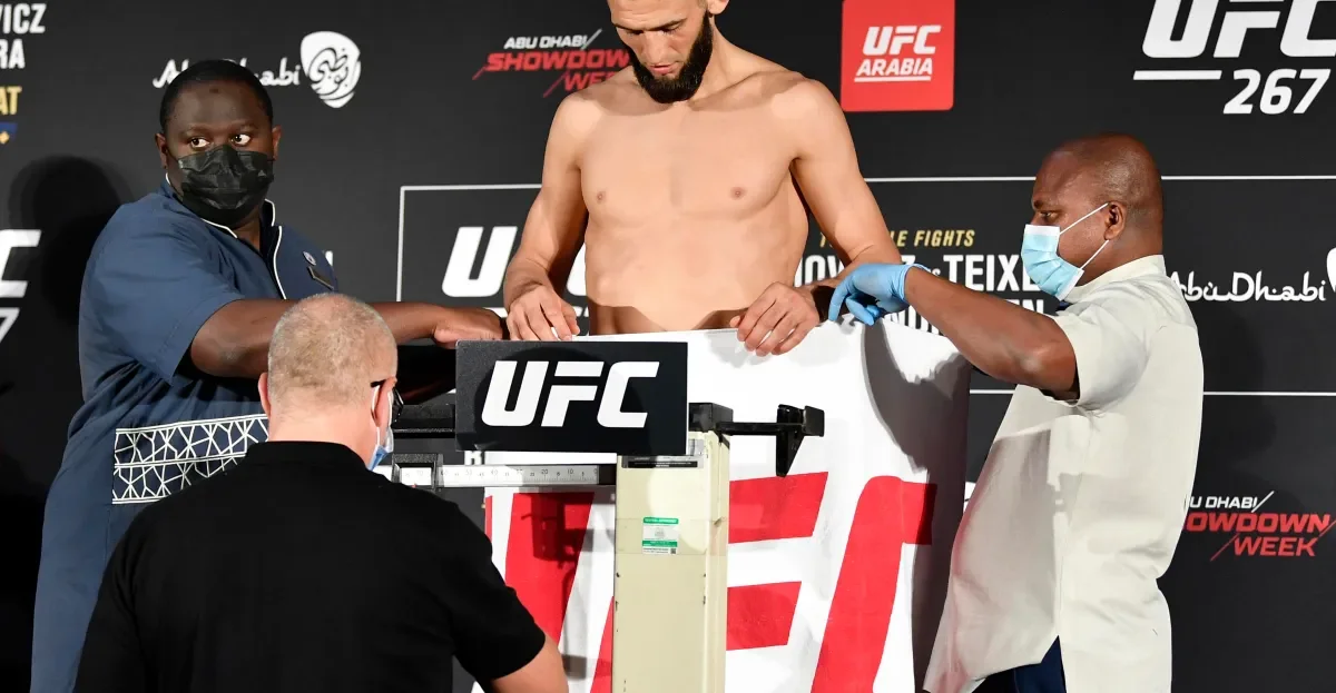 Chimaev’s near-fatal weight cut sparks fraud accusations ahead of UFC 328