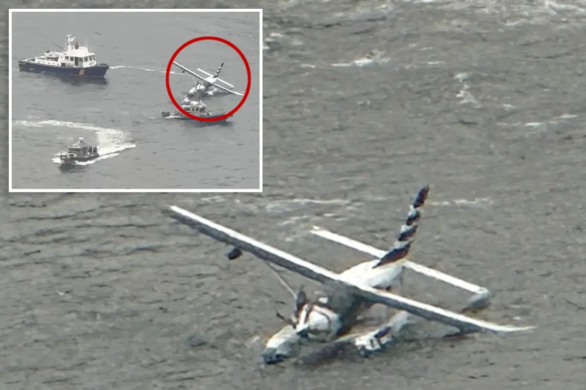 Eight-Person Seaplane Crashes Into NYC's East River; All Passengers Rescued