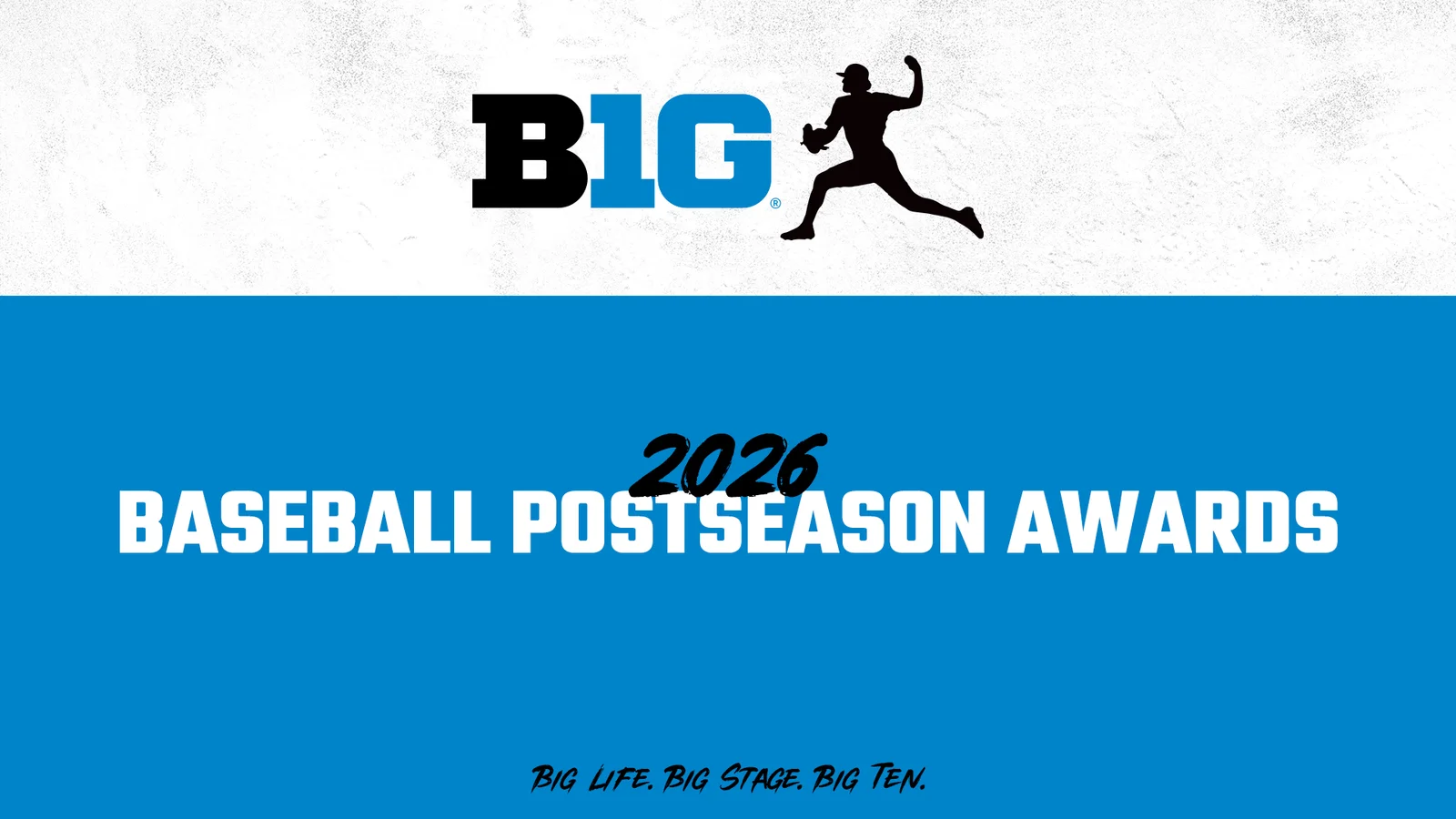 Cholowsky, Edwards Lead 2026 Big Ten Baseball Awards