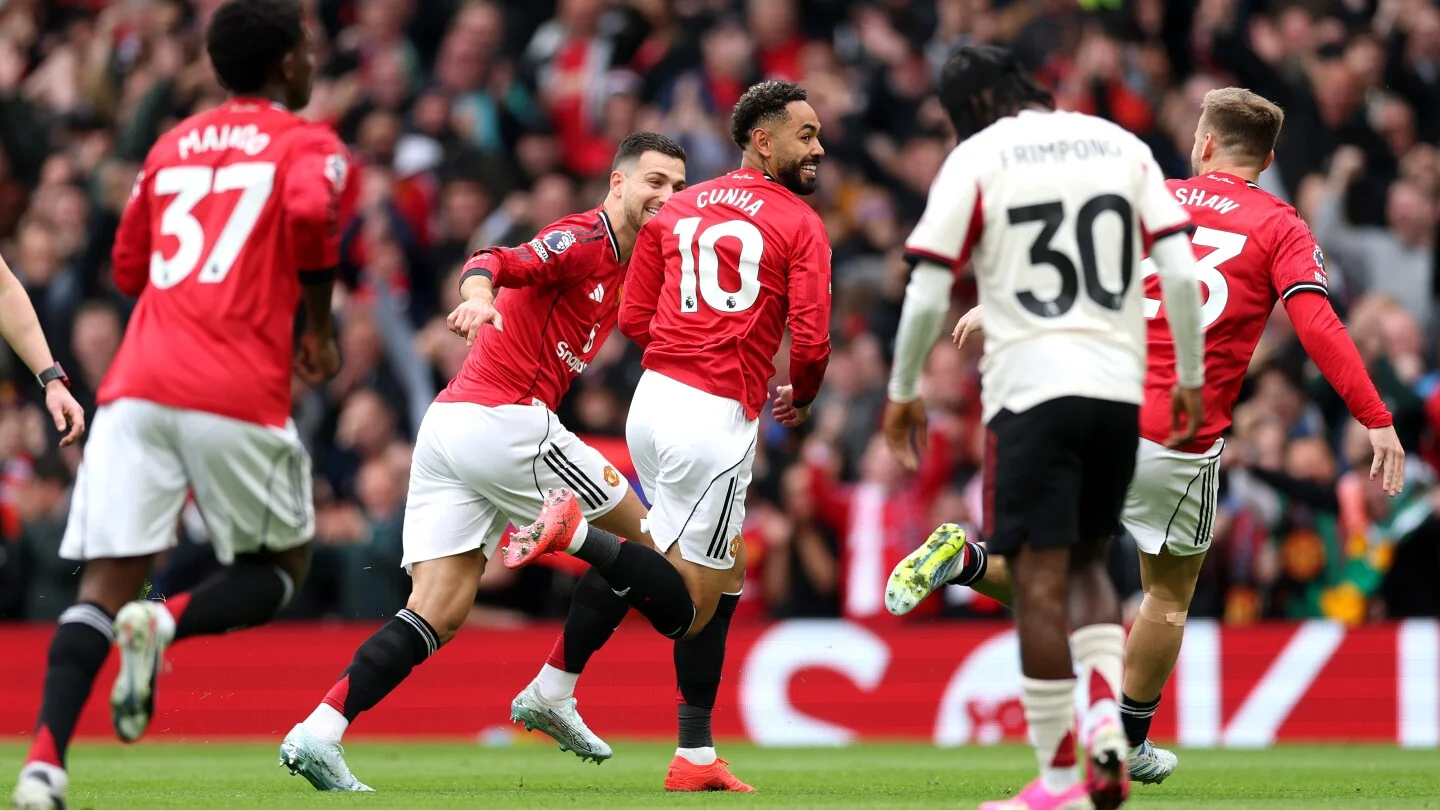 Mainoo fuels late surge as United rally to beat Liverpool 3-2 at Old Trafford