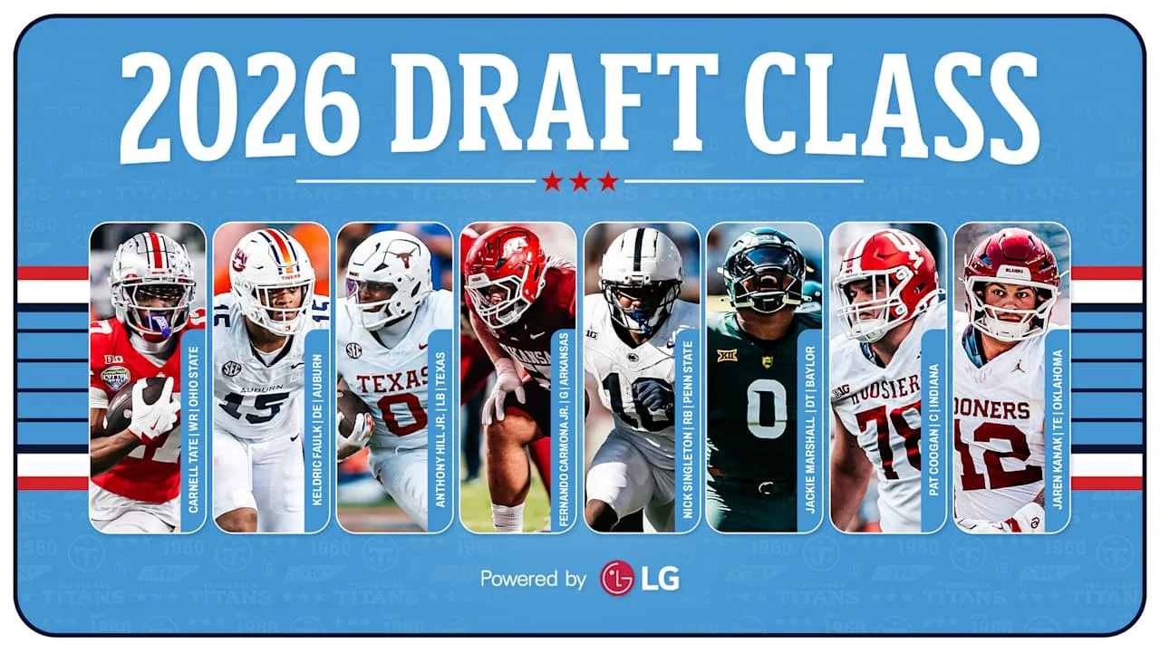 Titans' 2026 Draft Grades Draw Praise From Analysts