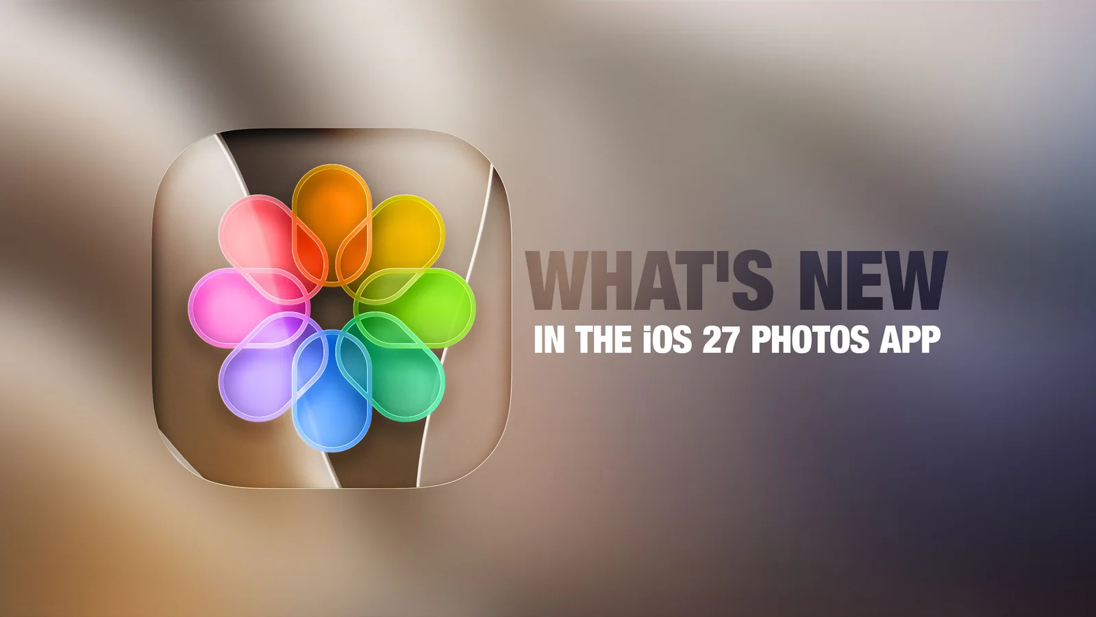 iOS 27 Turns Photos Into an AI-Editing Studio