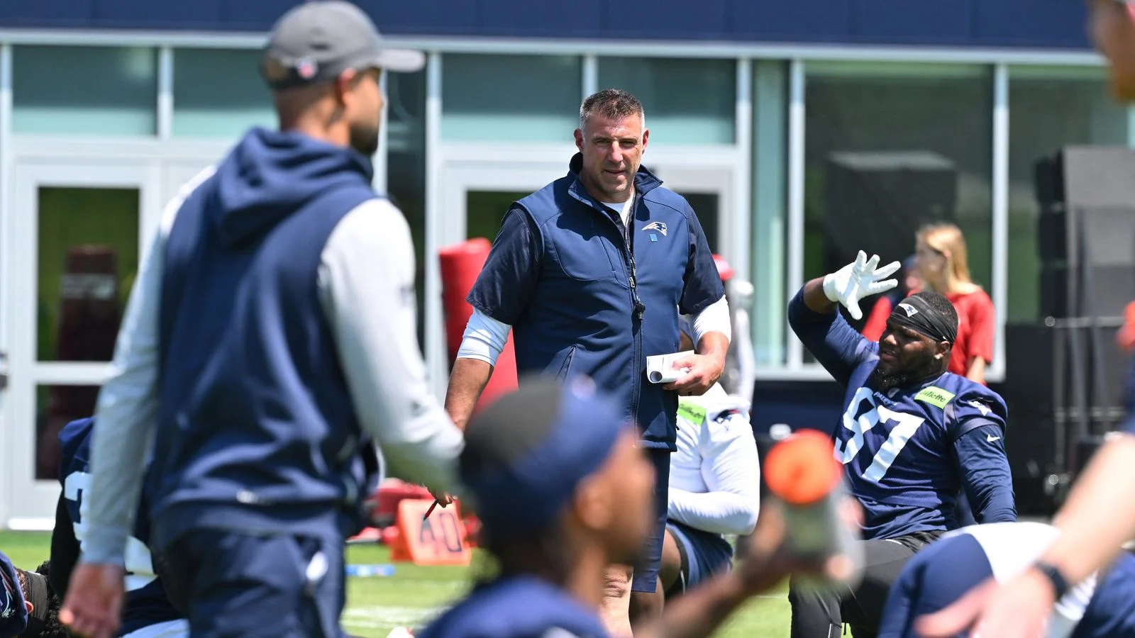 Patriots Day Two Minicamp: Light Work, Red-Zone Focus, and Receiver Room Talk