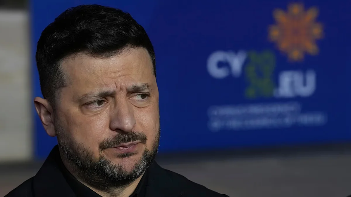 Zelenskyy Rejects Symbolic EU Membership at Orbán-Free Cyprus Summit