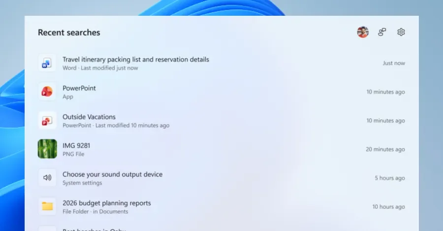 Microsoft trims Windows 11 search clutter in new test