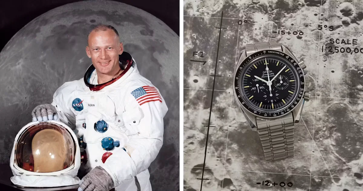 Buzz Aldrin’s Watches Set for Sotheby’s New York Space Auction