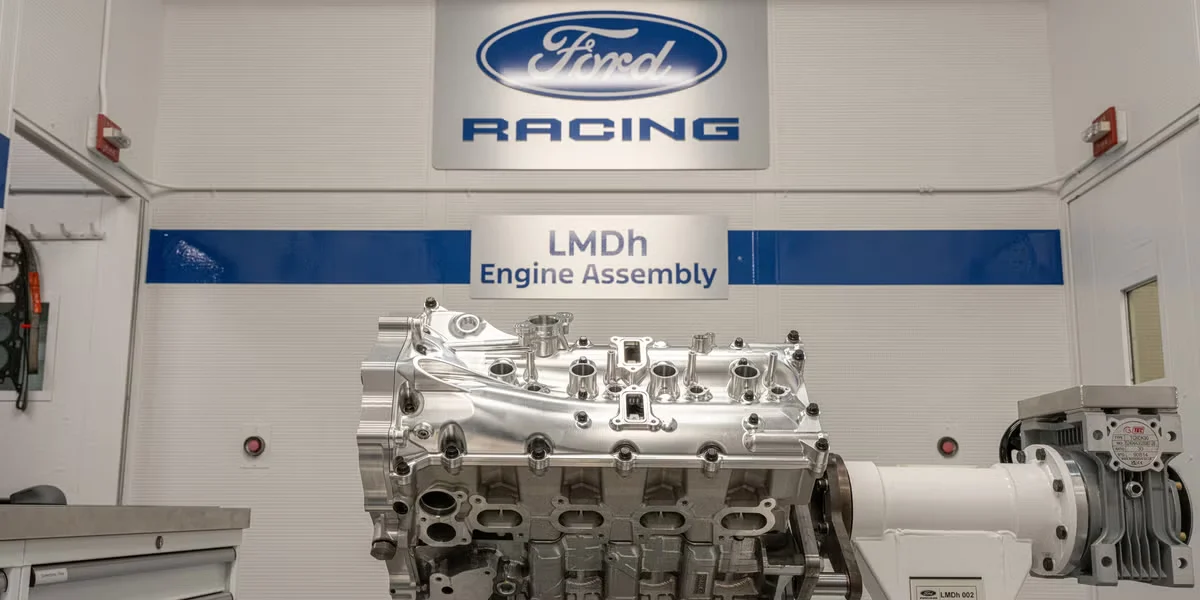 Ford's Le Mans–Bound V-8 Roars on Dyno in Simulated Lap
